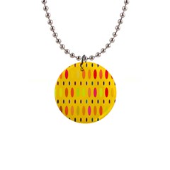 Banner-polkadot-yellow 1  Button Necklace by nate14shop