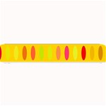 Banner-polkadot-yellow Small Bar Mats 24 x4  Bar Mat