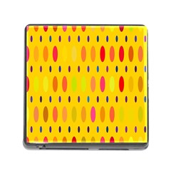 Banner-polkadot-yellow Memory Card Reader (square 5 Slot)