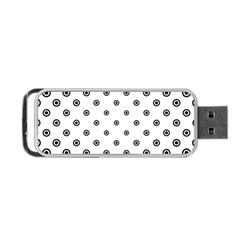 Circle Portable Usb Flash (one Side) by nate14shop