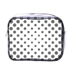 Circle Mini Toiletries Bag (one Side) by nate14shop