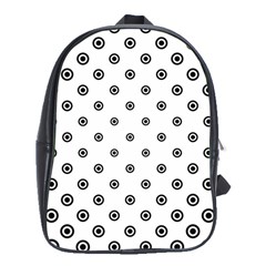 Circle School Bag (xl) by nate14shop