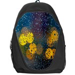  Raindrops Window Glass Backpack Bag Front