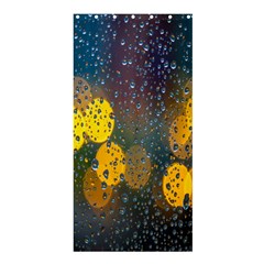  Raindrops Window Glass Shower Curtain 36  X 72  (stall)  by artworkshop