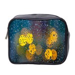  Raindrops Window Glass Mini Toiletries Bag (Two Sides) Front