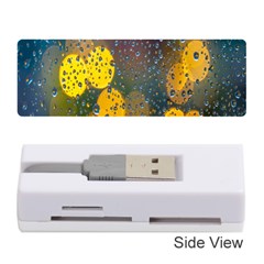  Raindrops Window Glass Memory Card Reader (stick) by artworkshop