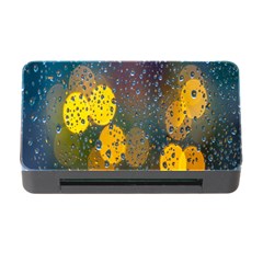  Raindrops Window Glass Memory Card Reader With Cf by artworkshop