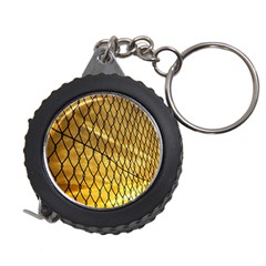 Chain Link Fence Sunset Wire Steel Fence Measuring Tape by artworkshop