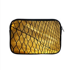 Chain Link Fence Sunset Wire Steel Fence Apple Macbook Pro 15  Zipper Case by artworkshop