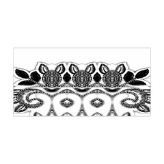 Im Fourth Dimension Black White 12 Yoga Headband