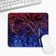 Autumn Fractal Forest Background Large Mousepads by Amaryn4rt