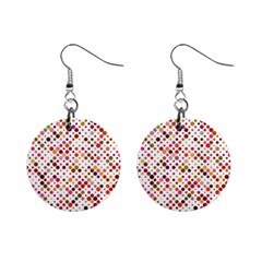 Colorful-polkadot Mini Button Earrings by nate14shop