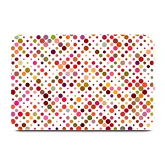 Colorful-polkadot Plate Mats by nate14shop