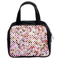 Colorful-polkadot Classic Handbag (two Sides) by nate14shop