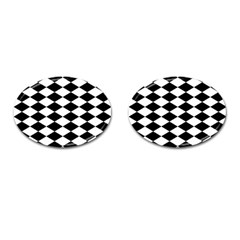 Diamond Cufflinks (oval) by nate14shop