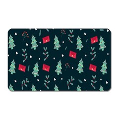 Christmas Pattern Design  Magnet (rectangular) by artworkshop