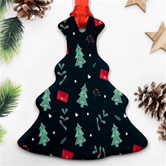 Christmas Pattern Design  Ornament (christmas Tree)  by artworkshop