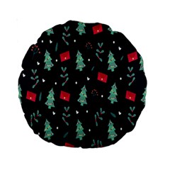 Christmas Pattern Design  Standard 15  Premium Round Cushions by artworkshop