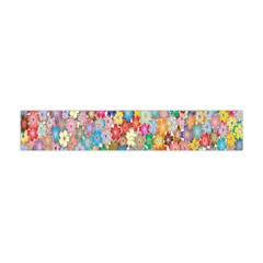 Floral-flower Flano Scarf (mini) by nate14shop