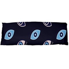 Eyes Evil Eye Blue Pattern Design Body Pillow Case Dakimakura (two Sides) by artworkshop