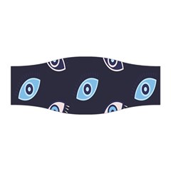 Eyes Evil Eye Blue Pattern Design Stretchable Headband by artworkshop