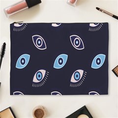 Eyes Evil Eye Blue Pattern Design Cosmetic Bag (xl) by artworkshop