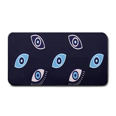 Eyes Evil Eye Blue Pattern Design Medium Bar Mats by artworkshop