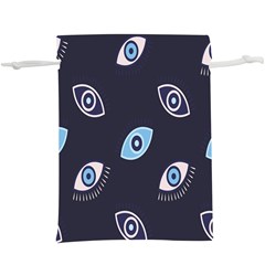 Eyes Evil Eye Blue Pattern Design  Lightweight Drawstring Pouch (xl) by artworkshop