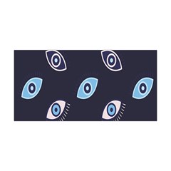 Eyes Evil Eye Blue Pattern Design Yoga Headband by artworkshop