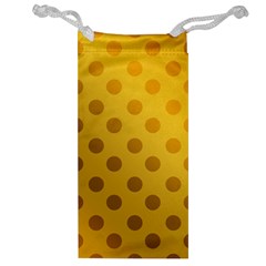 Gold-polkadots Jewelry Bag by nate14shop