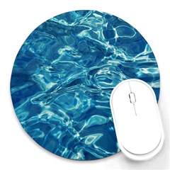  Surface Abstract  Round Mousepads by artworkshop