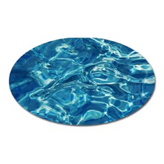  Surface Abstract  Oval Magnet by artworkshop