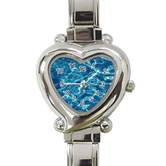  Surface Abstract  Heart Italian Charm Watch by artworkshop