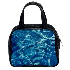  Surface Abstract  Classic Handbag (two Sides) by artworkshop