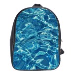  Surface Abstract  School Bag (Large) Front