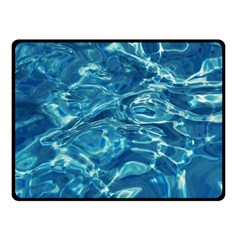  Surface Abstract  Double Sided Fleece Blanket (small)  by artworkshop