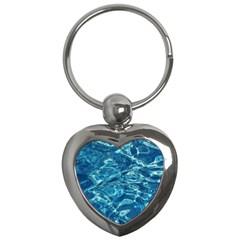 Surface Abstract  Key Chain (heart) by artworkshop