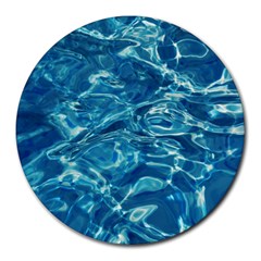 Surface Abstract  Round Mousepads by artworkshop