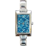 Surface Abstract  Rectangle Italian Charm Watch Front