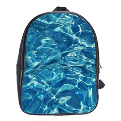 Surface Abstract  School Bag (large) by artworkshop