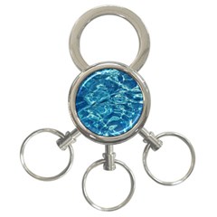 Surface Abstract  3-ring Key Chain by artworkshop