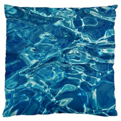 Surface Abstract  Large Flano Cushion Case (one Side) by artworkshop