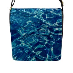 Surface Abstract  Flap Closure Messenger Bag (l) by artworkshop