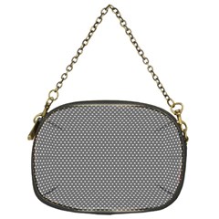 Gray-polkadots Chain Purse (one Side) by nate14shop