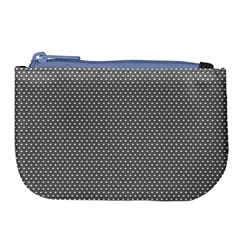 Gray-polkadots Large Coin Purse by nate14shop