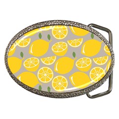 Lemon Pattern Belt Buckles by artworkshop