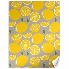 Lemon Pattern Canvas 18  X 24  by artworkshop