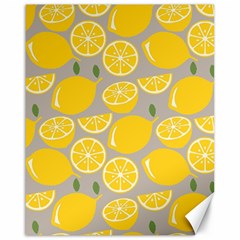 Lemon Pattern Canvas 16  X 20  by artworkshop