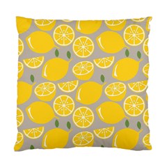 Lemon Pattern Standard Cushion Case (two Sides) by artworkshop