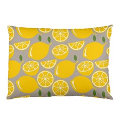 Lemon Pattern Pillow Case by artworkshop